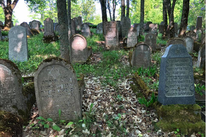 Еврейское кладбище в Лудзе (Ludzas ebreju kapsēta)